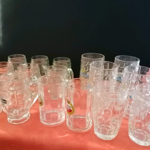 17 glasses of beer