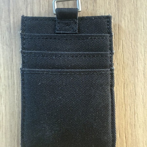 Superdry small black card holder wallet
