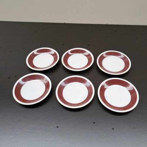 Coffee saucers like new, made in GDR, 11cm diameter