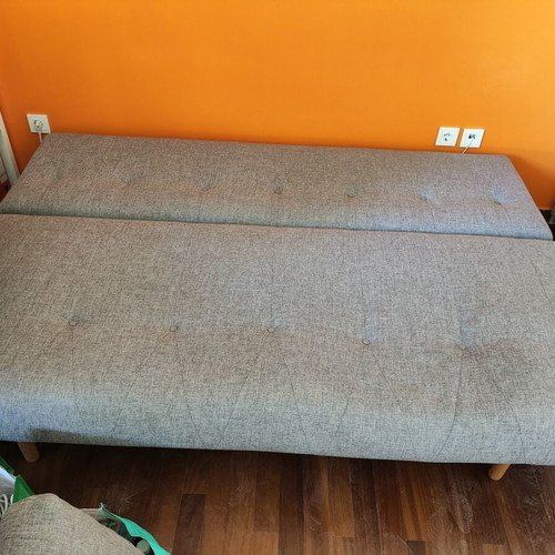 Innovation Sofa Nabli sofa bed used with two pillows 2m x 1m