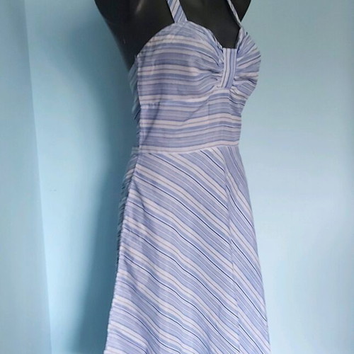 Handmade dress with bustier and open back like new