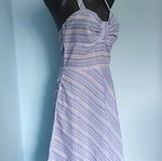 Handmade dress with bustier and open back like new