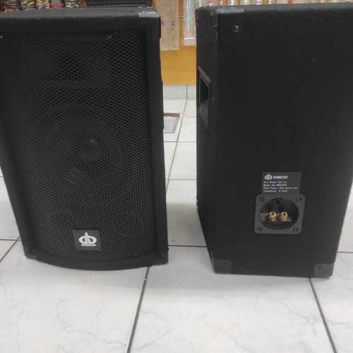 Dibeisi DBS-4308 speakers like new, 8" 150 Watt / 300 Watt max