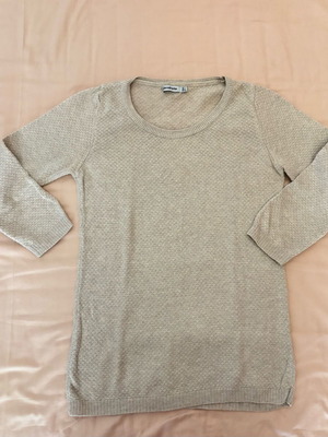 Stradivarius blouse like new, beige, size S