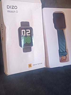 DIZO Watch D smartwatch σαν καινούργιο με μεταλλικό πλαίσιο