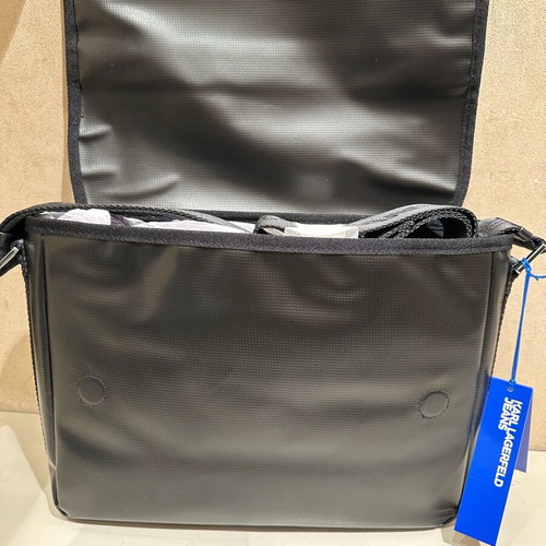 Travel bag Karl Lagerfeld Jeans new, black and white