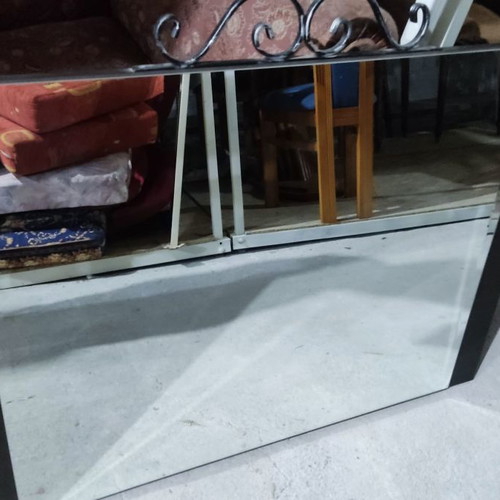 Wall mirror used with frame 88x62 cm