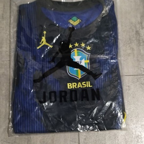Brasil 2026 World Cup Away Jersey Jordan new, size L, black and green