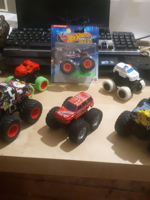 Hot Wheels Monster Trucks παιχνίδια φορτηγά, σετ 6