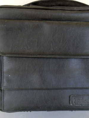 Laptop leather bag like new, 37×37×17 cm