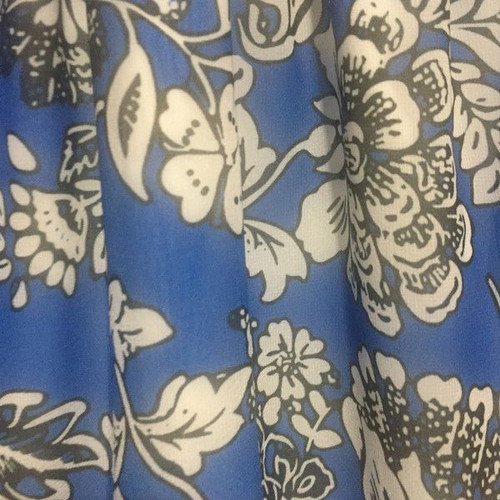 Desiree dress blue-white new, size M