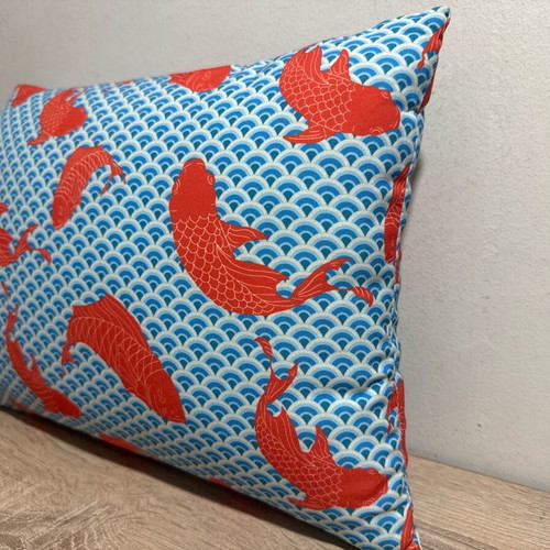 Pillow used with fish pattern 30x40cm