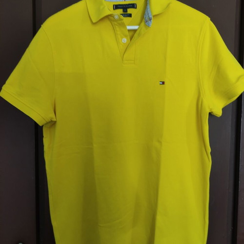 Tommy Hilfiger The 1985 Polo Shirt κίτρινο, μεταχειρισμένο, μέγεθος M