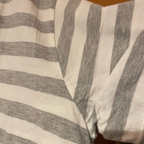 Plus size gray/white striped Primark T-shirt dress 2XL like new