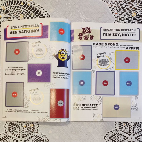 Minions Topps Sticker Album new
