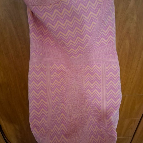 BSB mini dress like new, pink orange, size S
