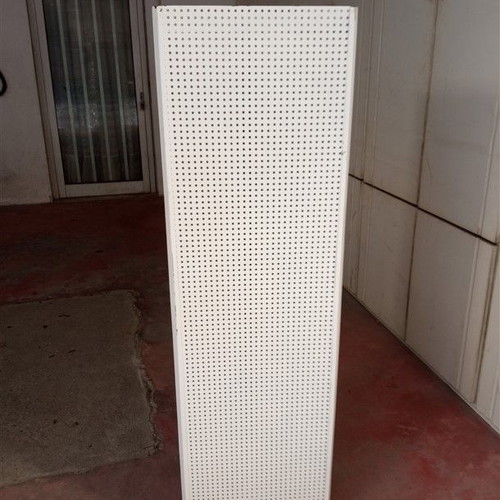 Metal floor lamp used