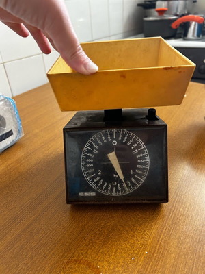 Analog scale used