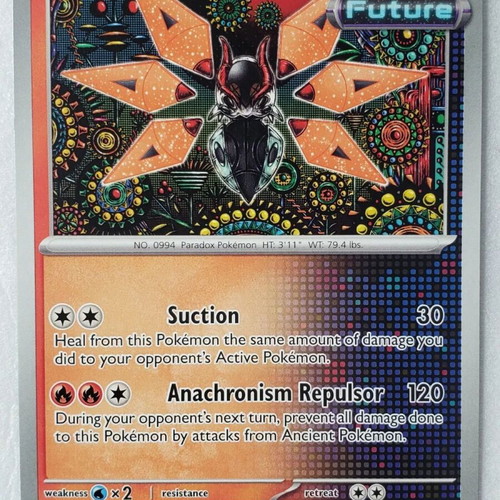 Iron Moth Pokemon card collectible new