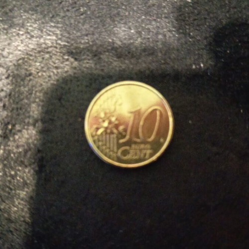 French 10 cent euro coin 2005 like new