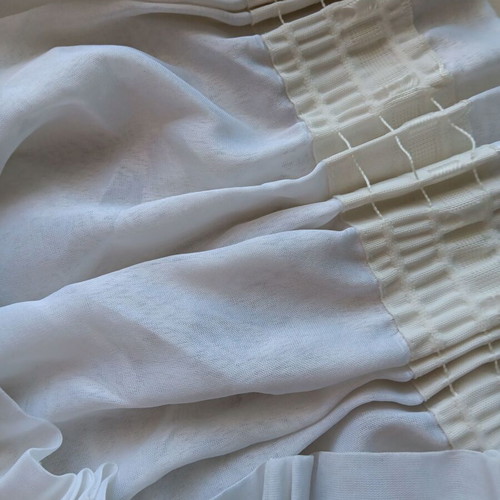 Curtain, sewn, 6.75 m length, 2.25 m height