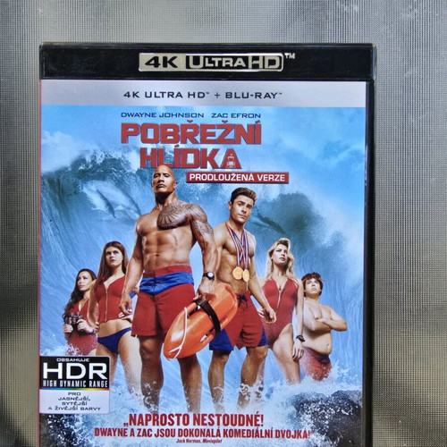 Baywatch 2017 Blu-Ray like new, 4K with Greek subtitles and extended edition