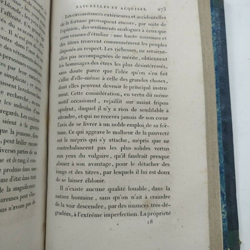 Philosophy Book Examen Philosophique sur le Beau et le Sublime 1823