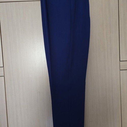 Sinsay blue women's blazer and high-waisted pants set, large