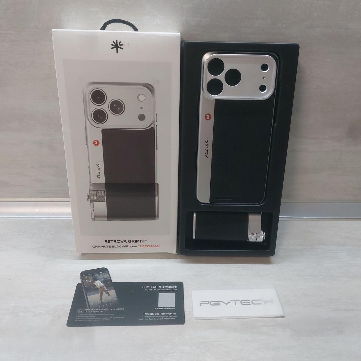 PGYTECH RetroVa Grip Kit for iPhone 17… - € 60,00 - Vendora.cy