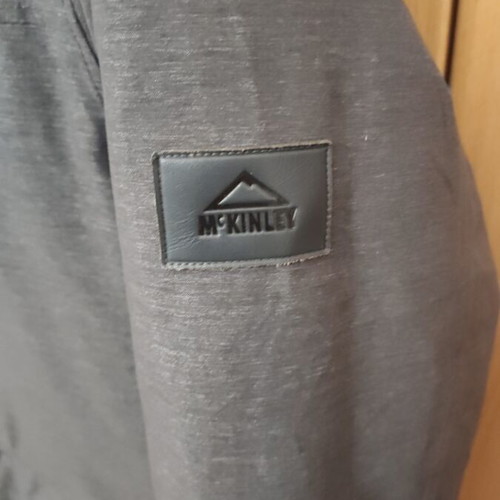 McKinley Aquamax jacket XL used, gray with detachable hood