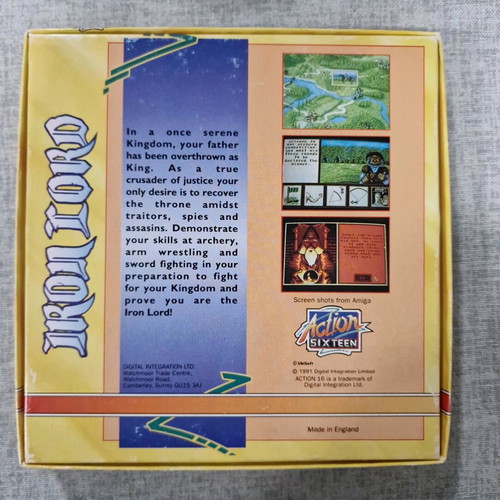 Iron Lord PC game mint condition, 7 5.25" discs 1991