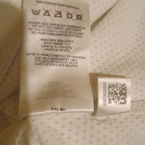 Adidas Clima Lite Athletic Tennis Jersey Shirt White Orange XL new