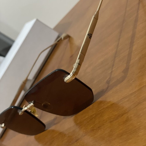 Maybach sunglasses, gold color