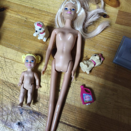 Barbie vehicles and accessories used, various items in very good condition