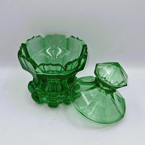 Σπάνιο Μπολ Γλυκών Petal & Loop Boston & Sandwich Glass Co. σαν καινούργιο