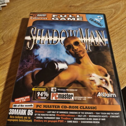 Shadow Man PC Game like new