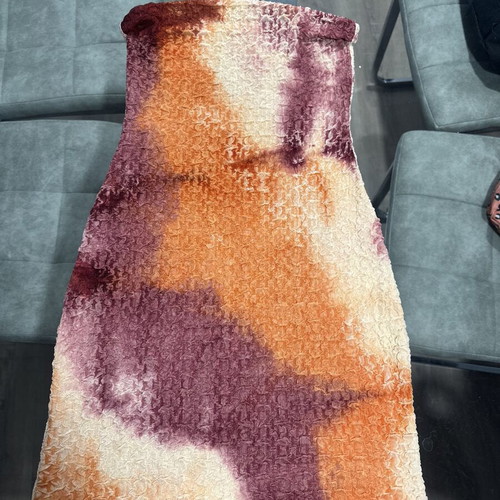 Mindyourstyle Mini Dress like new, colorful orange