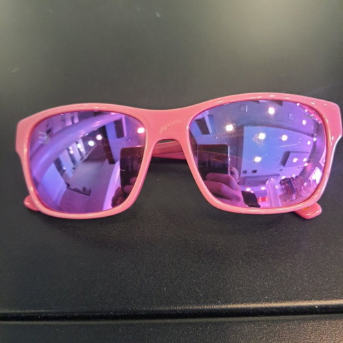 Lak women's sunglasses new, purple frame with purple mirror