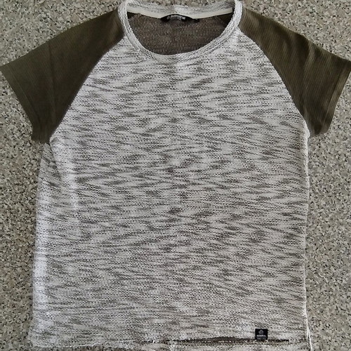 Admiral T-shirt XL like new, white and green