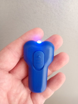 Φωτάκι black light μεταχειρισμένο, χωρίς μπαταρίες
