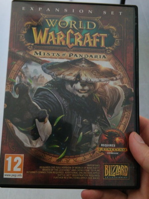 World of Warcraft Mist of Pandaria game with used codes
