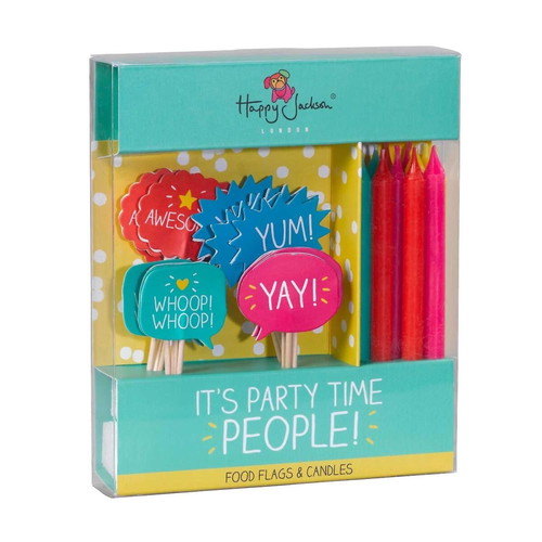 Happy Jackson candles decorative for cakes new