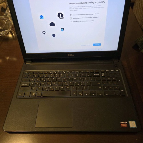 Laptop Dell i5 7200U 7ης γενιάς σαν καινούργιο με SSD 250GB και Radeon R5 M420
