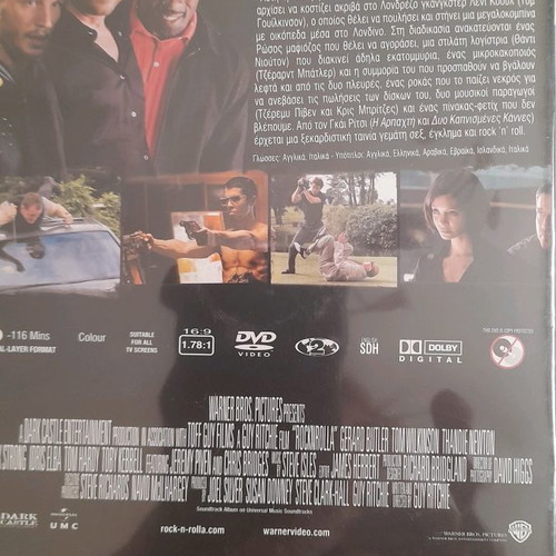 Rock N Rolla DVD used with subtitles