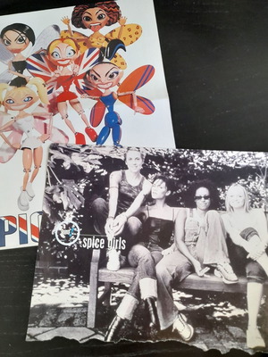 Spice Girls posters set of 2, size A4