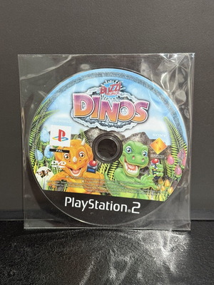 Buzz Junior Dinos PS2 game used, disc only