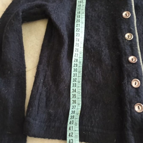Mandarino children's cardigan like new, wool with lame details
