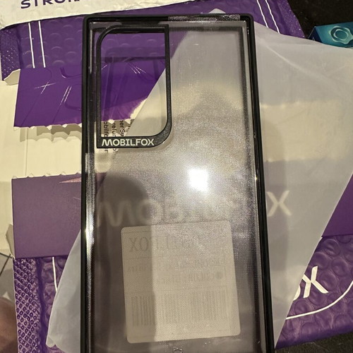 Mobilfox case for Samsung Galaxy S24 Ultra black new
