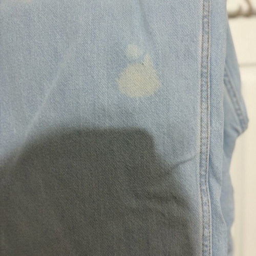 Dickies jeans used, size w30, blue with stain