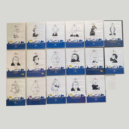 H Classics Collector’s Box Set 17 classical music CDs like new